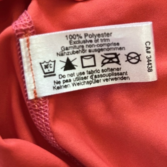 Arc’teryx red orange long sleeve polyester base layer shirt size small - Picture 6 of 8